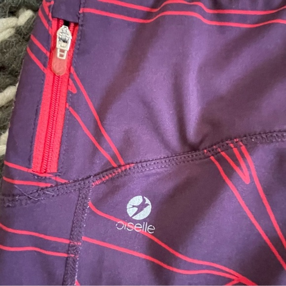 Oiselle running tights with fun design - Picture 3 of 4